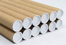 Mailing Tubes with Caps, 2 inch x 18 inch (12 Pack) | MagicWater Supply