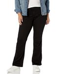 NYDJ Women's Plus Size Barbara Bootcut Jeans, Black, 26W