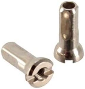 Sapim Brass Polyax Nipple, 14G/12mm - SIL Bag/100-14G-R1