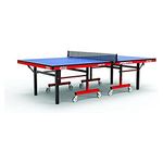 Stag 1000 DX Premium Table Tennis (T.T) Table| Full Size Professional Table with 10 Minute Quick Easy Setup| Single Player Playback Mode- (1 Table Cover,2 TT Rackets,3 Balls,1 Clamp Net)