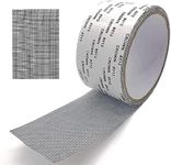 RECLUSE Window Screen Repair Tap, Strong Adhesive & Waterproof Window Mosquito net Covering Mesh Tape for Door Tears Holes Screen Patch Repair, Self-Adhesive Repair Tape,Fly Screen