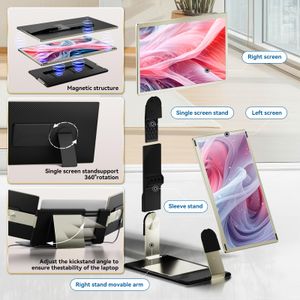 domyfan 15.6" Laptop Screen Extender – Portable Dual Monitor