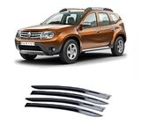 TRENDWALA Car Side Door Visor Rain Guard Compatible with Duster Set of 4