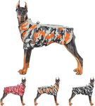 IDOMIK Warm Dog Coats with Harness,