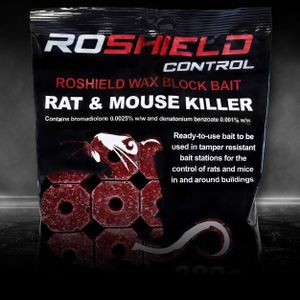 Roshield Rat & Mouse Bait 600g – Rodent Killer Pellets