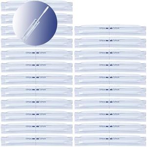 ZITFRI 90 Pièces Tampons Coton Tiges avec Alcool à Deux Têtes pour Nettoyage Cotons-tiges