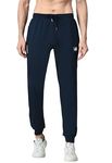 RynoGear Regular Fit Super Stretchable Track Pant for Men Navy Blue