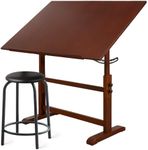 Falling in Art Wooden Drafting Tabl