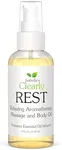 Clearly Rest Aromatherapy Body Oil, Therapeutic Essential Oils with Avocado, Jojoba & Chamomile | Natural Massage Oil for Moisturizing, for Couples, Stress, Sore Muscles