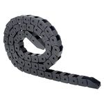 Cnloyua Drag Chain, Low Noise Cable Chain, 1m (10mm x 20mm) Black Nylon Chain, Used for 3D Printer, CNC and Other Machines…