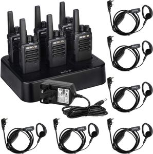 Retevis RT668 Walkie Talkies 6-Pack – Long Range Two-Way Radios
