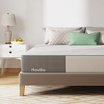 Novilla Full Mattress, 10 Inch Gel Memory Foam Mattress Full Size for Cool Night Sleep & Pressure Relief, Medium Firm with Breathable Bamboo Cover, Mattress in a Box, Lullaby