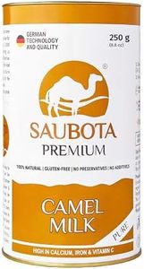SAUBOTA Camel Milk Powder 250g (8.82 oz) – 100% Pure & Natural, Gluten Free, No Additives or Preservatives, Rich in Calcium & Iron, Easy Digestion, Clean Label Nutrition