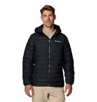 Columbia Men's Powder Lite Ii Hooded Jacket, Black, Large