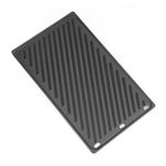 Onlyfire Cast-Iron Griddle Plate for Weber Spirit 200 Series with Up Front Controls and Spirit II 200 Series Grills, Spirit E/S-210, E/S-220, Reversible Griddle Pan, Replacement for Weber 7637