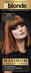 Jerome Russell Bblonde Maximum Colour Toner Copper - Non Permanent Hair Toner for Pre Lightened & Naturally Blonde Hair, No Ammonia or Peroxide, Lasts up to 8 Washes, 75ml