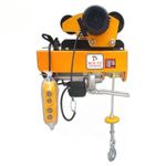 BOLTZ CORPORATION Mini Electric Hoist With Electric Trolley, Single Phase 100% Copper Winding 8Mm 20 Meter Rpa1200 (1200Kg)