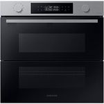 Samsung Series 4 Dual Cook Flex Smart Oven with Catalytic Cleaning, Colour: Stainless Steel, NV7B45205AS