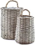 AuldHome Wall Hanging Baskets (Set 