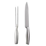 Kilajojo Stainless Steel Carving Knife and Fork Set for Meat, Fruit, Turkey