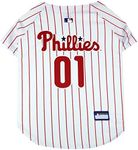 MLB Jersey for Dogs & Cats - Baseball Philadelphia Phillies Pet Jersey, X-Large.