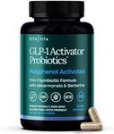GLP1 Supplement for Weight Loss & Appetite Control for Women and Men with Akkermansia, Berberine, Inulin, EGCG, Resveratrol, Hops, Polyphenols - Supports Digestion, Hunger, Cravings, Gut Health