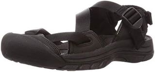 KEEN Women's Zerraport Ii Fashion Sandal, Black/Black, 6.5