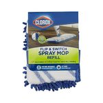 CLOROX Mop Refill, White, 1 Count (Pack of 1)