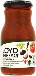 Loyd Grossman Pasta Sauce - Puttanesca (350g) - Pack of 2