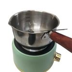UKIYO international® - Wax Melter for Candle Making Electric Heater with Wax Pouring Pot 500ml Capacity and Spoon Wax Warmer Melts Wax Melting Machine Portable