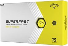 Callaway Golf Superfast Bold Golf Ball, Yellow