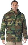 Rothco M-65 Field Jacket - Woodland/3X-Large