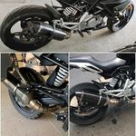 PGXPITSTOP Bike Stainless Steel Exhaust Middle Bend Pipe || Bend Pipe Compatible with Apache RR310