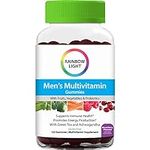 Rainbow Light Multivitamin for Men, Vitamin C, D & Zinc, Probiotics, Men's One Multivitamin Provides High Potency Immune Support, Non-GMO, Vegetarian, 120 Gummies