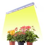 Fluortronix 2ft LED Grow Light Bar 40W Full Spectrum for Indoor Plants | High PAR, Aluminum Body, Energy Efficient | Ideal for Seedlings, Vegetative Growth & Hydroponics