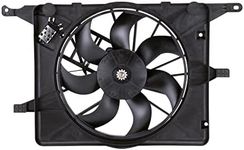 TYC 621830 Pontiac/Saturn Replacement Radiator/Condenser Cooling Fan Assembly