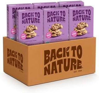 Back to Nature - Chocolate Chunk Cookies - Made With Seriously Tasty Real Ingredients like Wheat Flour - Non-GMO - 7.5 Ounce (Pack of 6)