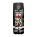 04292000 Krylon K04292007 Camouflage Made with Fusion For Plastic Paint Technology Spray Paint, Brown, 11 Ounce