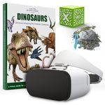 Let's Explore Wildlife VR Headset for Kids & Adults, STEM Educational Virtual Reality Headsets/AR Glasses VR Set for Android Smartphones & iPhone