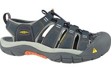 KEEN Newport Men's H2 Closed Toe Water Sandals, Navy Grey, 9.5 UK