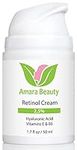 Retinol Cream for Face 2.5% with Hy