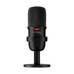 HyperX Solocast-USB Condenser Gaming Unidirectional Microphone,for Pc,Ps4,and Mac,Tap-to-Mute Sensor,Cardioid Polar Pattern,Gaming,Streaming,Podcasts,Twitch,YouTube,Discord(Hmis1X-Xx-Bk/G,Black)