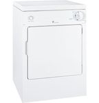 GE DSKP333ECWW Spacemaker 24" Portable Electric Dryer with 3.6 Cubic. Ft. Capacity