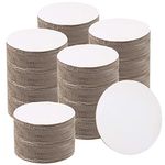 TAICHEUT 150 Pack 6 Inch Round White Cake Circles, Grease Proof Cake Base Boards Disposable Cardboard Cake Circles for Cake, Tart, Pizza and Pie