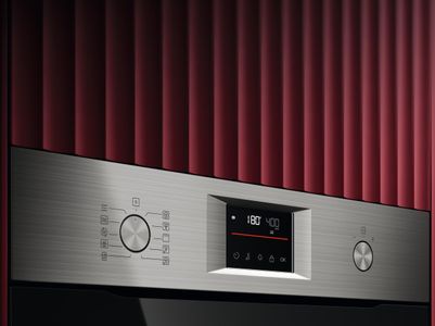 AEG 6000 Series CombiQuick Built-in Microwave Oven, 44L – Turbo Grill, Pizza Setting, Stainless Steel