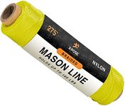 Nylon Twine - 275' Nylon String - Synthetic Thin Twine String - Indoor & Outdoor Use for Crafts, Camping, Garden, Line Level, Marine, Fishing, Trot Line, Decoy, Property Markers, Construction (Green)