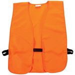 Allen Company Orange Big Man Safety Vest Chest, 52-Inch, 64-Inch Chest