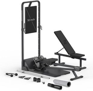 Speediance Gym Monster Smart Home Gym, Multifunctional Strength Training Machine, Smith Machine Power Cage Workout Station, Squat Rack Cable Machine, Full Body Fitness Equipment for Home Workout