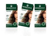 Herbatint Permanent Haircolor Gel 6N Dark Blonde 3x150ml