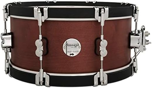 Pacific Drums & Percussion Add-Ons PDP Concept Classic, 6.5x14, Ox Blood/Ebony Hoops Snare Drum (PDCC6514SSOE)